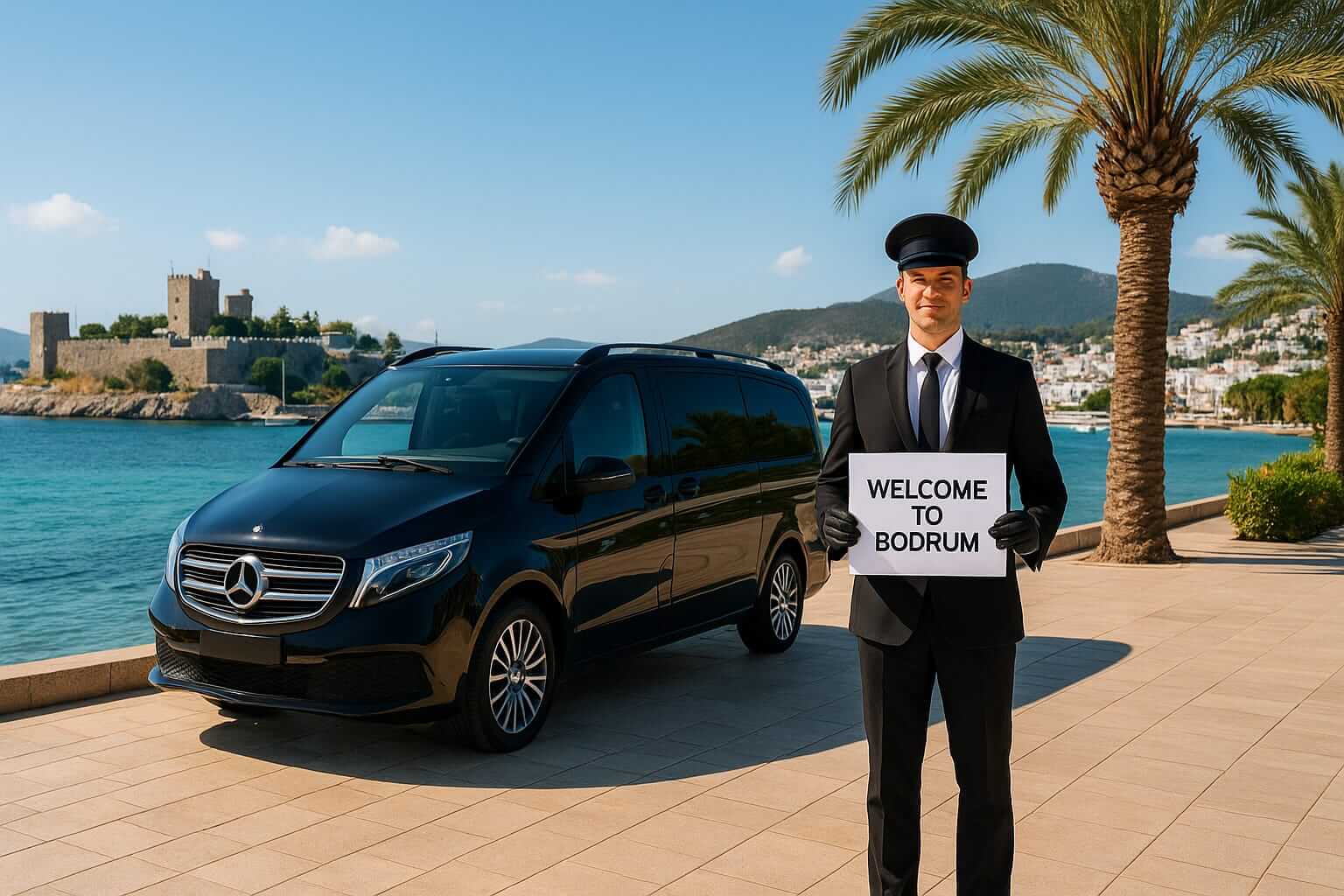 Bodrum VIP transfer hizmeti - lüks araçlarla konforlu ulaşım